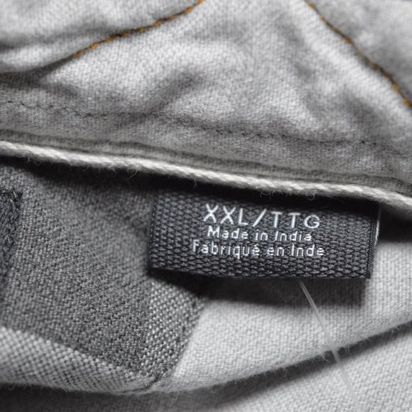 Timberland Men's Size XXL Black/White/Gray Buffalo Plaid Button Down Shirt - Picture 9 of 12